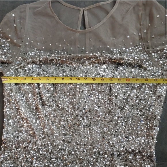 Full length sequin ombre gown - Picture 7 of 11